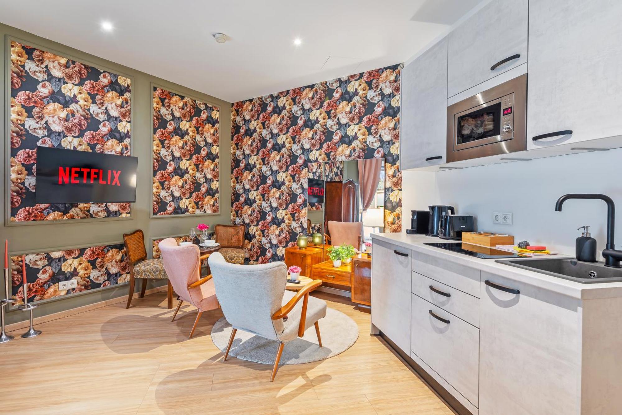 Stylish Flower Power Studio - Close To City Center & Public Transport - Ac & Wifi Vídeň Exteriér fotografie
