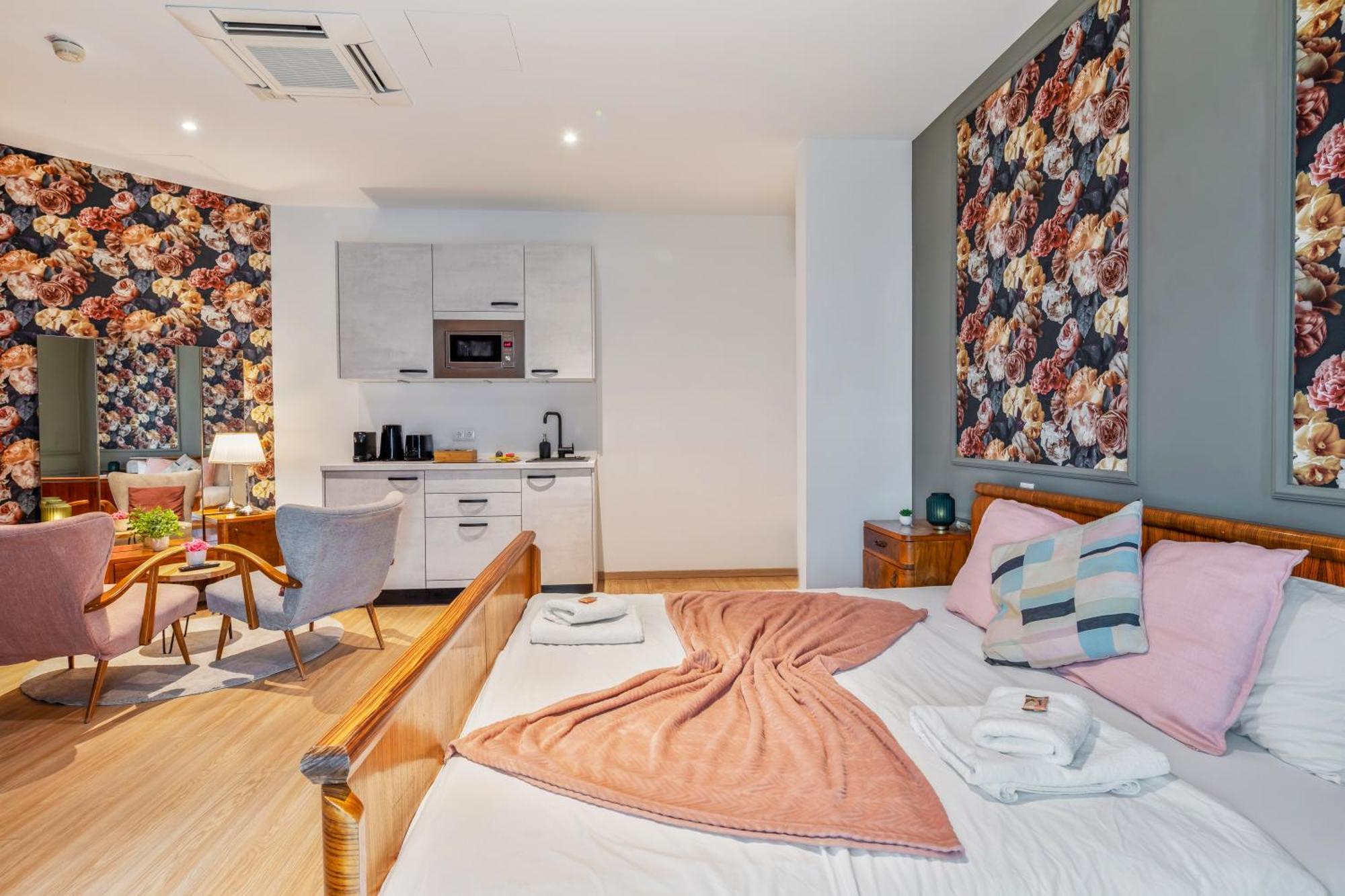 Stylish Flower Power Studio - Close To City Center & Public Transport - Ac & Wifi Vídeň Exteriér fotografie